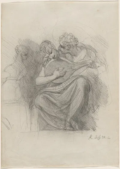 An Intimate Concert by Henry Fuseli, 1814 — digital art print download