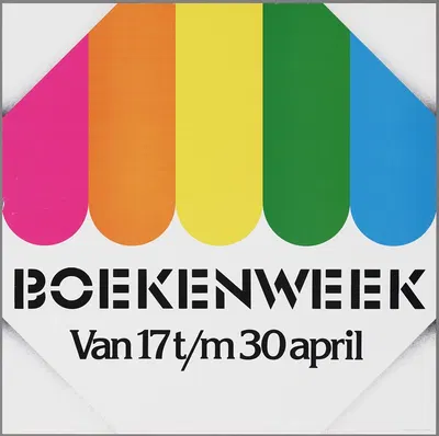 Boekenweek van 17 – 30 april by CPNB, 1980 — digital art print download