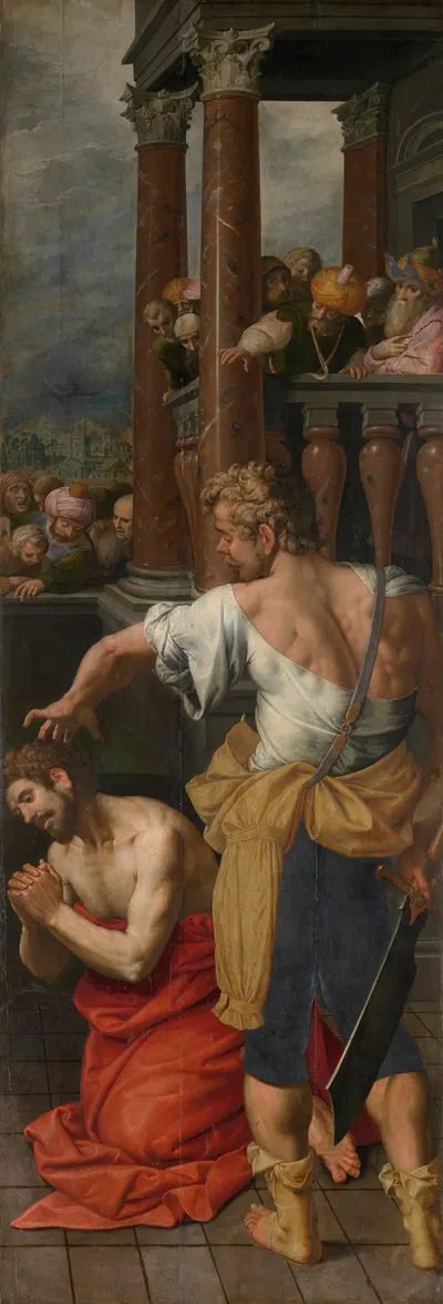 Beheading of Saint Georges by Ambrosius Francken I — digital art print download