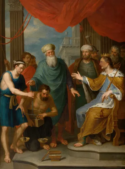 Joseph, Overseer of Egypt by Balthasar Beschey, 1744 — digital art print download