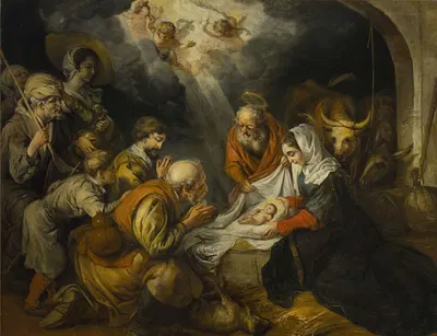 Adoration of the Shepherds by Барент Фабрициус — digital art print download