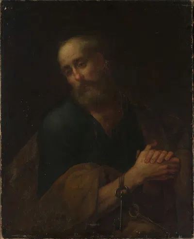 St. Peter by Bartolomé Estebán Murillo — digital art print download