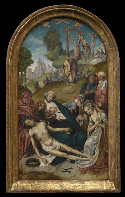 The Lamentation of Christ by Корнелис Энгебрехтсз — digital art print download