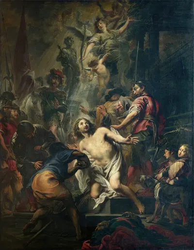 The Beheading of Saint George by Cornelis Schut, 1643 — digital art print download