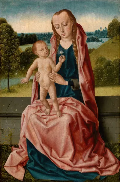Madonna by Dieric Bouts, 1470-1500 — digital art print download