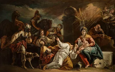 Adoration of the Magi by Франческо Фонтебассо — digital art print download