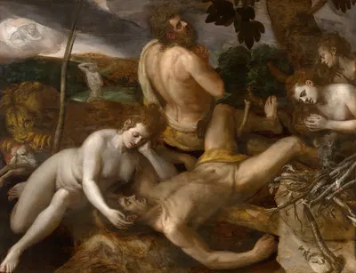 The Lamentation over Abel by Frans Floris — digital art print download