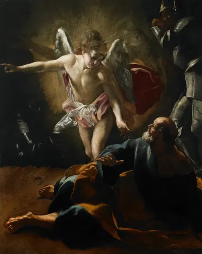 Liberation of Saint Peter by Giovanni Lanfranco — digital art print download