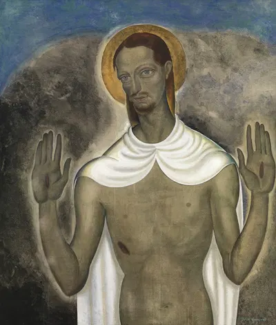 Christ Showing His Wounds by Гюстав Ван де Вестейн, 1921 — digital art print download