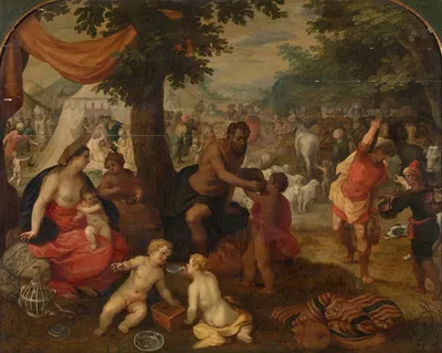 The Israelites in the Desert by Hendrik van Balen — digital art print download