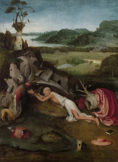 Saint Jerome by Hieronymus Bosch — digital art print download