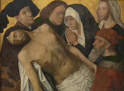 The Lamentation of Christ by Хуго ван дер Гоес — digital art print download