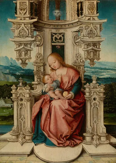Madonna by Ян Госсарт — digital art print download