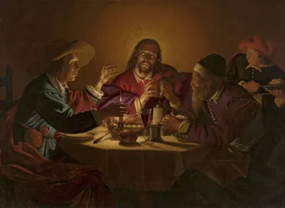 Supper at Emmaus by Ян тер Борх — digital art print download