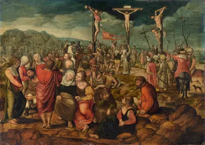 Calvary by Ян ван Амстел, 1525-1549 — digital art print download