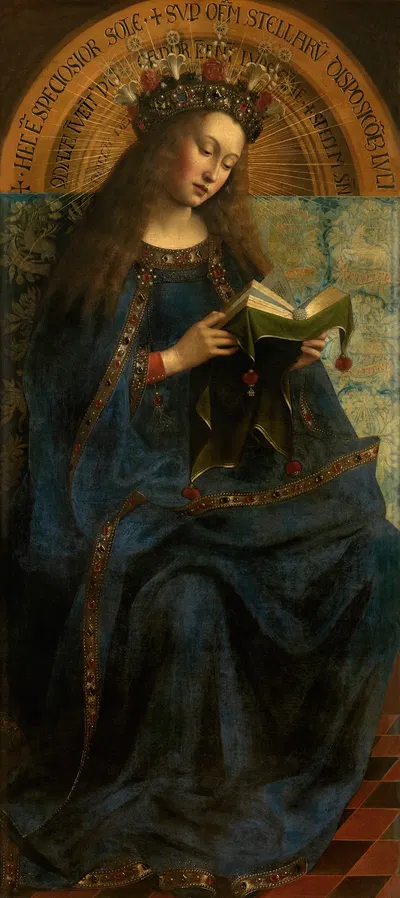 Mary by Ян ван Эйк — digital art print download