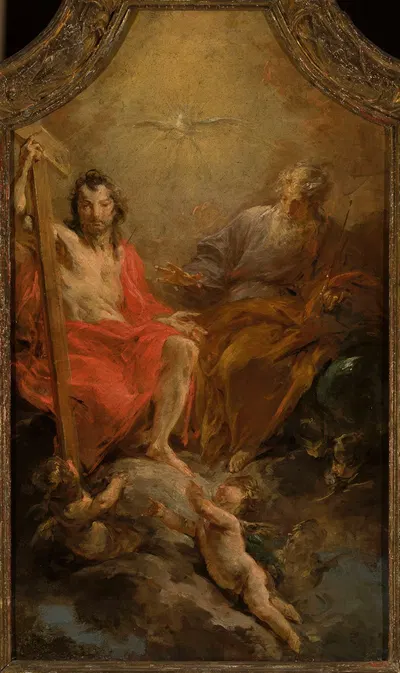 St. Trinity by Johann Christoph Liska — digital art print download