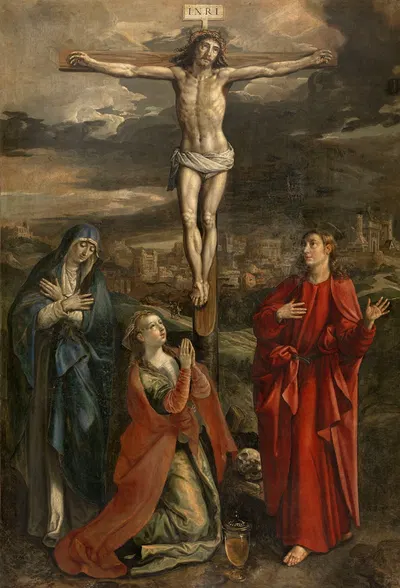 Calvary by Мартен де Вос, 1600 — digital art print download
