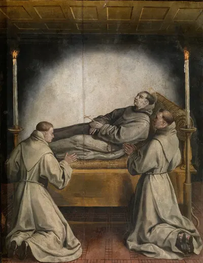 Death of Saint Didacus by Мартен де Вос — digital art print download