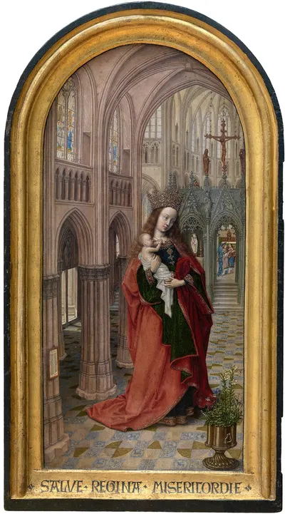 Virgin in the Church by Мастер 1499 года, 1499 — digital art print download