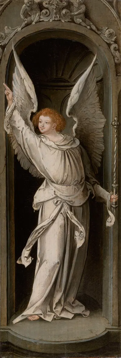 The Annunciation by Master of the Antwerp Adoration, 1519 — digital art print download