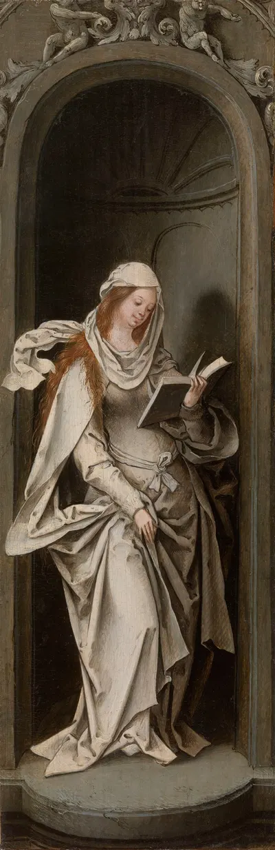 The Annunciation by Master of the Antwerp Adoration, 1519 — digital art print download