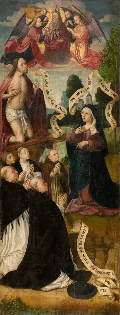 Stairway to Heaven by Meester van de Amsterdamse Dood van Maria, 1490 — digital art print download
