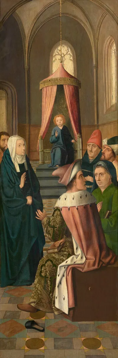Christ's Dispute with the Doctors by Master of Hoogstraeten, 1510-1520 — digital art print download