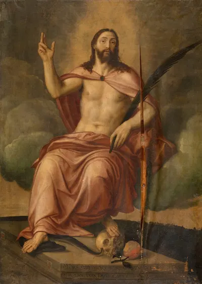 Christ Triumphant by Michiel Coxie — digital art print download
