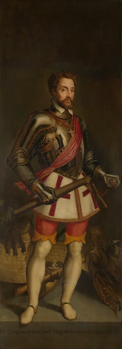 Saint George by Michiel Coxie — digital art print download