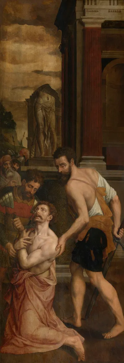 The Martyrdom of Saint George by Michiel Coxie — digital art print download