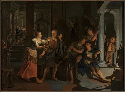 Denial of Saint Peter by Николаас Верколье — digital art print download