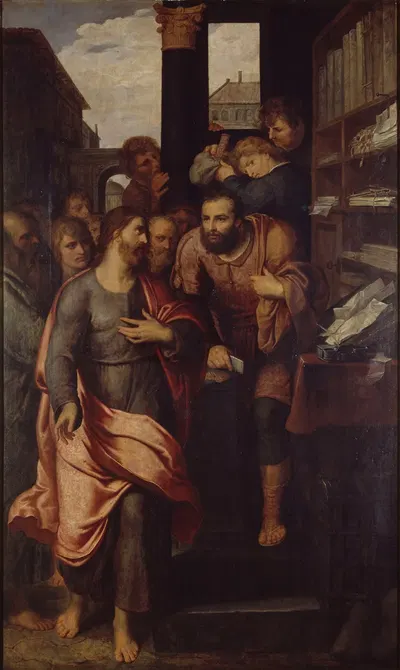 The Calling of Matthew by Отто ван Вейн — digital art print download