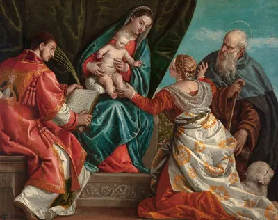 Sacra Conversazione by Паоло Веронезе — digital art print download