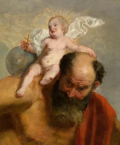 Saint Christopher by Peter van Lint — digital art print download