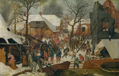 The Adoration of the Magi in the Snow by Питер Брейгель Младший — digital art print download