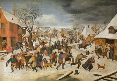The Massacre of the Children at Bethlehem by Питер Брейгель Младший — digital art print download