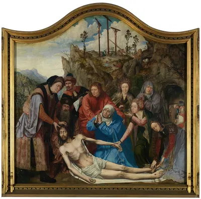 The Lamentation over the Dead Christ by Quentin Massys, 1511 — digital art print download