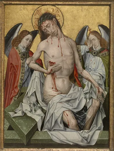 The Man of Sorrows by Роберт Кампин — digital art print download
