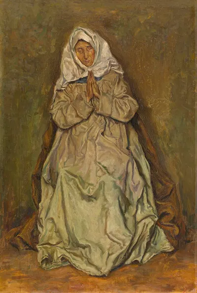 Statue of Mary by Ромен Лоойманс — digital art print download