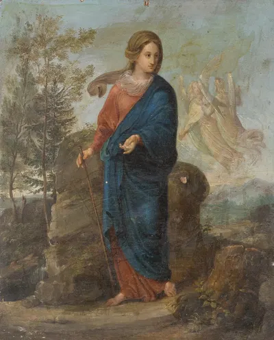 Pilgrimage of a Saint by Вильгельм Кандлер — digital art print download