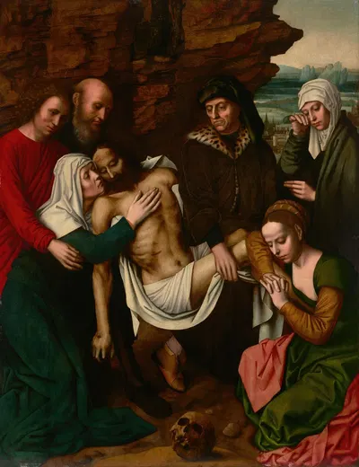 The Lamentation by Амбросий Бенсон — digital art print download