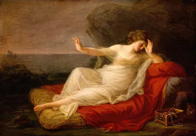 Ariadne Abandoned by Theseus by Angelica Kauffmann, 1774 — digital art print download