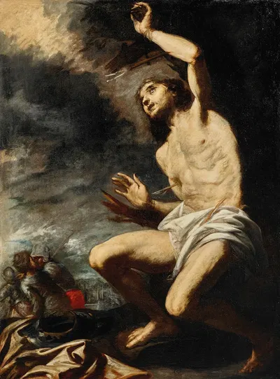 Saint Sebastian by Antonio De Bellis — digital art print download
