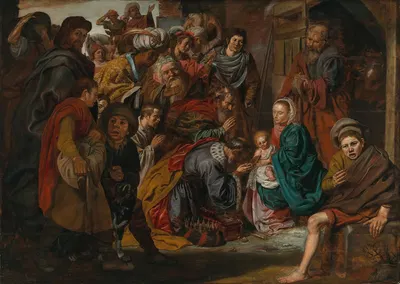 The Adoration of the Magi by Dirck van Hoogstraten — digital art print download