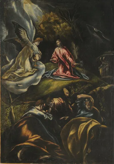 Agony in the Garden by Эль Греко (Доменикос Теотокопулос), 1600-1607 — digital art print download
