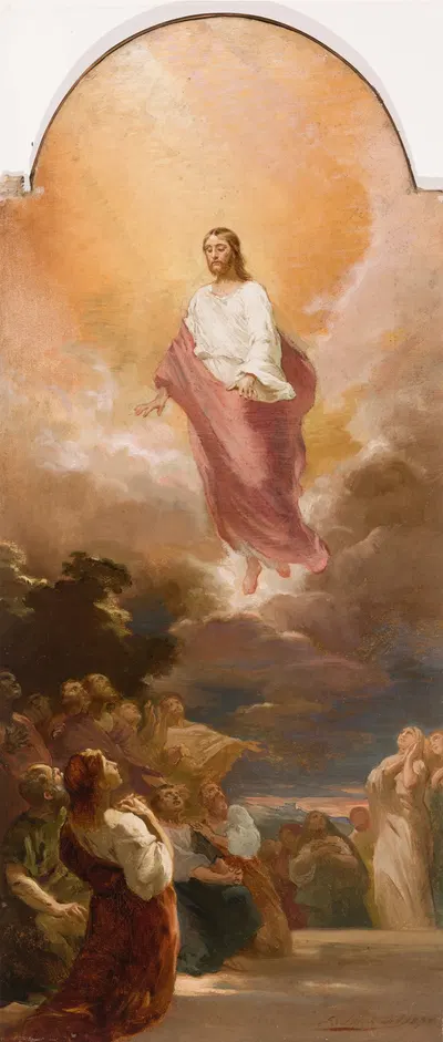 Apotheosis of Christ by Ernst Friedrich von Liphart, 1894 — digital art print download