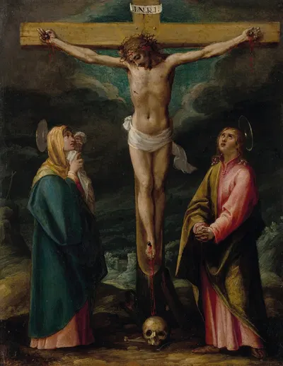 La Crucifixion by Francesco Vanni — digital art print download