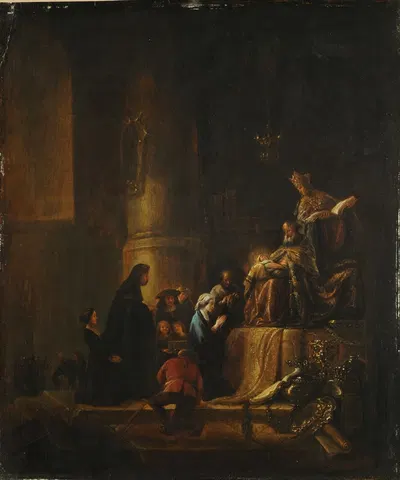 Presentation at the temple by Якоб Виллемсз. де Вет — digital art print download