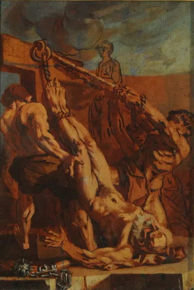 Martyrdom of Saint Peter by Jacopo Tintoretto — digital art print download